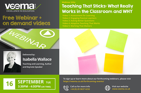 Teaching That Sticks: What Really Works in the Classroom and WHY