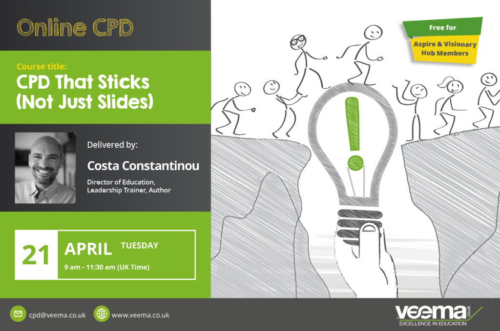 CPD That Sticks (Not Just Slides)