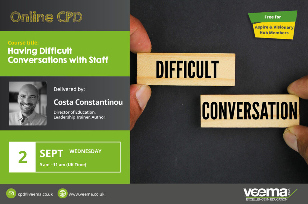 Having Difficult Conversations with Staff