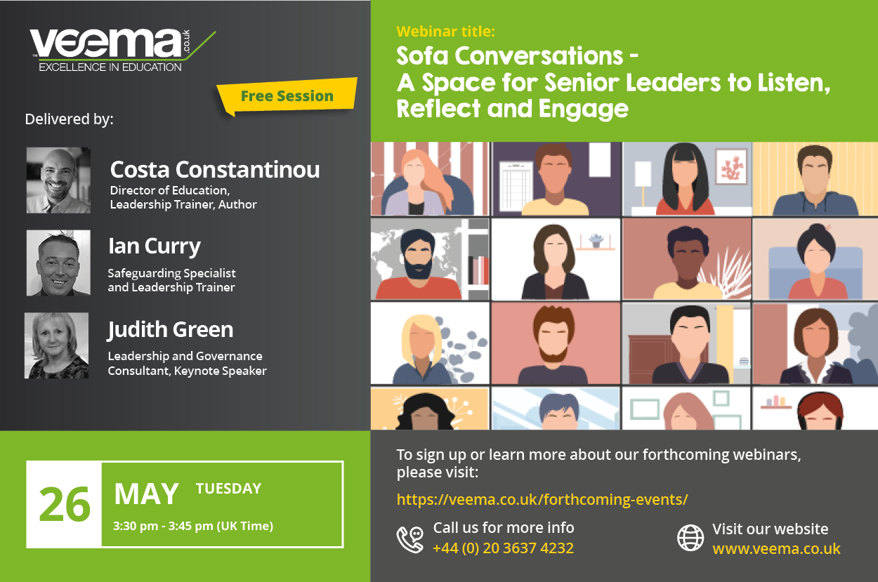 Sofa Conversations – A Space for Senior Leaders to Listen, Reflect and Engage