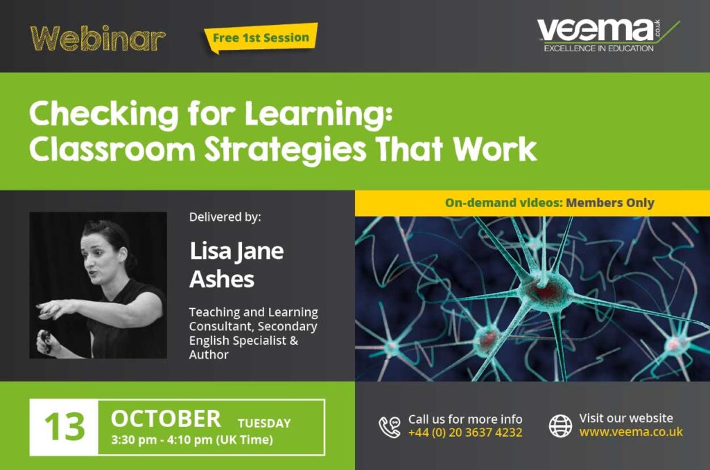Checking for Learning: Classroom Strategies That Work